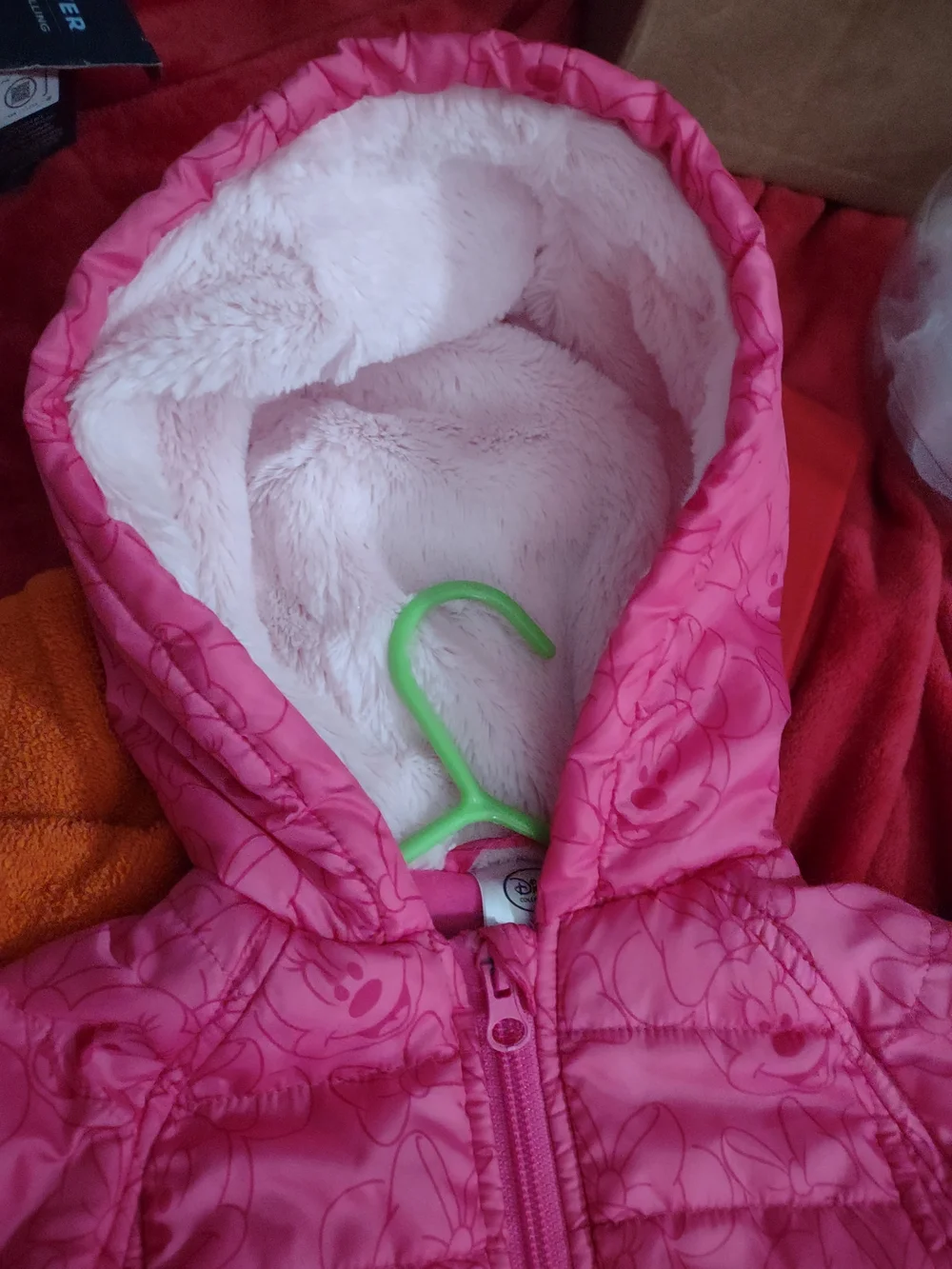 Disney Pink Minnie Hooded Jacket
